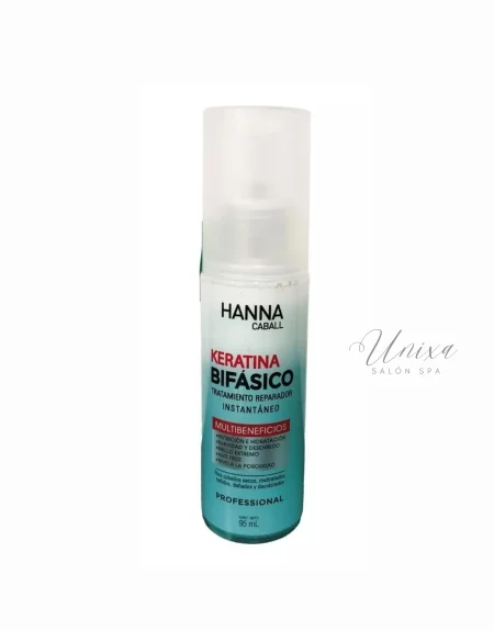 Reparador Instantáneo Bifásico keratina Biotina Hanna Caball