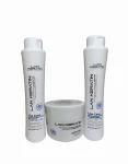 Pack Shampoo + Acondicionador + mascarilla Liss Care 500ml lan keratin