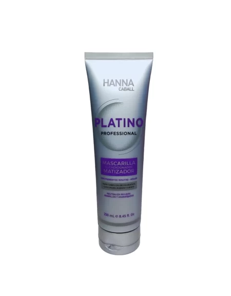 Mascarilla Acondicionador Platino 250ml Hanna Caball